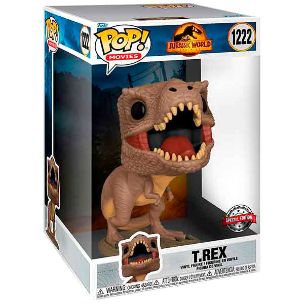 Funko Figura POP Jurassic World 3 T-Rex Exclusive 25cm