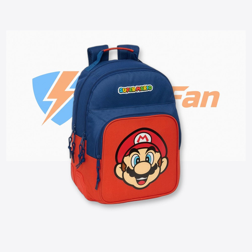 Safta Mochila Mamma Mia Super Mario Bros 42cm adaptable (imagen 4 de 6)