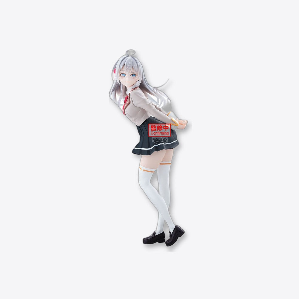 Banpresto Figura Alya School Uniform Glitter & Glamorous Alya Something Hides Her Feelings in Russian 23cm (imagen 5 de 6)