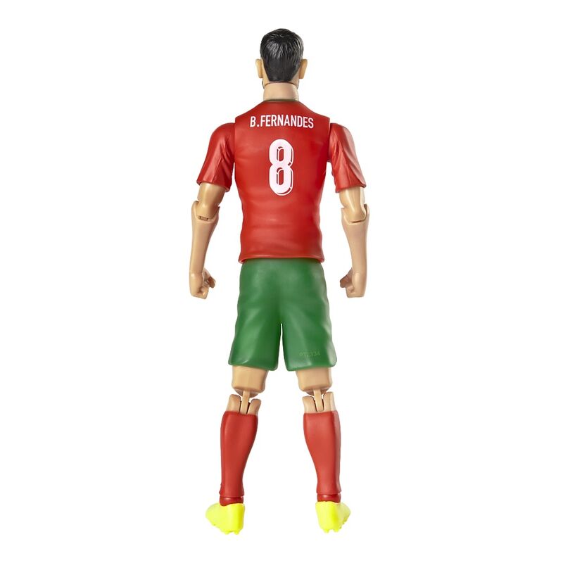 Portugal Figura Action Bruno Fernandes 20cm Colección Fútbol