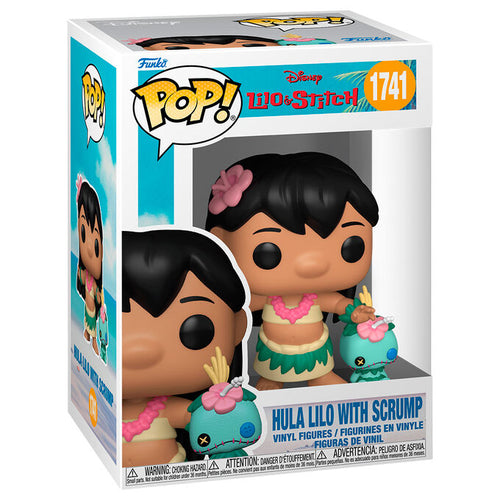 Disney Figura POP Lilo Hula con Scrump Lilo & Stitch Funko
