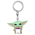 Star Wars Llavero Pocket POP Grogu Mandalorian Funko