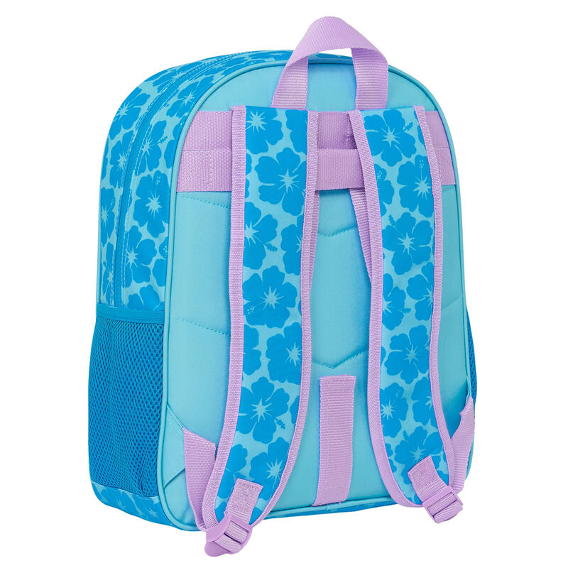 Safta Mochila Hawaii Stitch Disney 38cm adaptable (imagen 2 de 4)