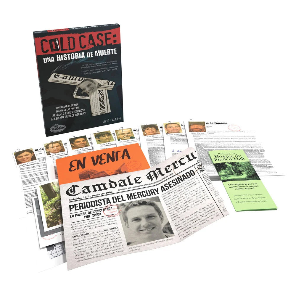 Juego de Mesa Caso Sin Resolver Una Historia de Muerte
