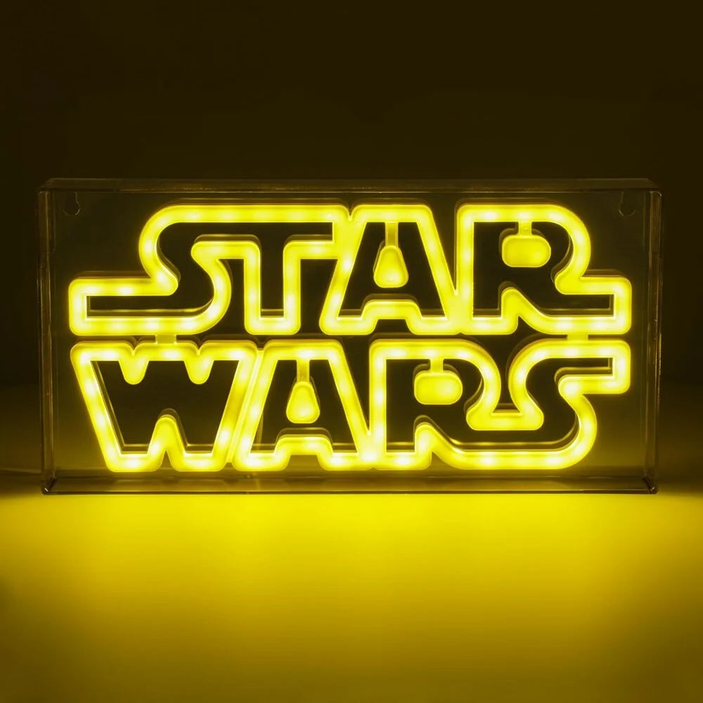 Star Wars Lámpara LED Neón Logo Paladone