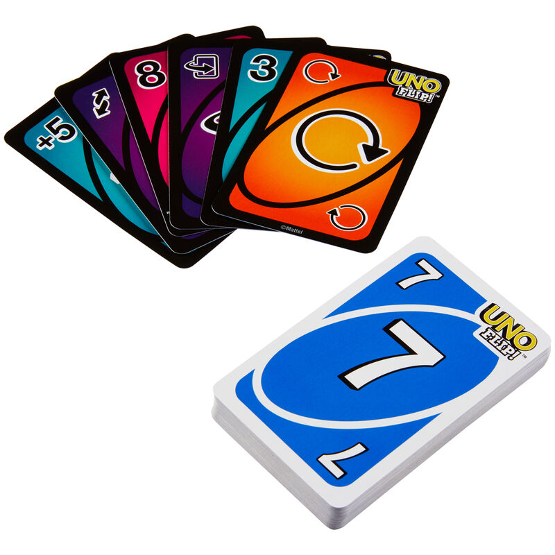 UNO Flip! Juego de Cartas Doble Cara Mattel Familiar