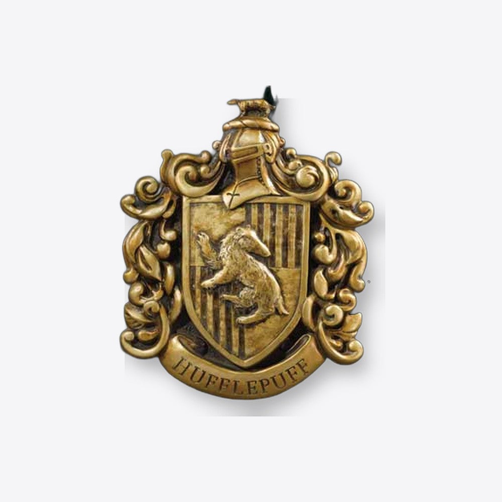 Escudo de pared the noble collection harry potter casa hufflepuff resina 20 x 28 cm (imagen 2 de 6)