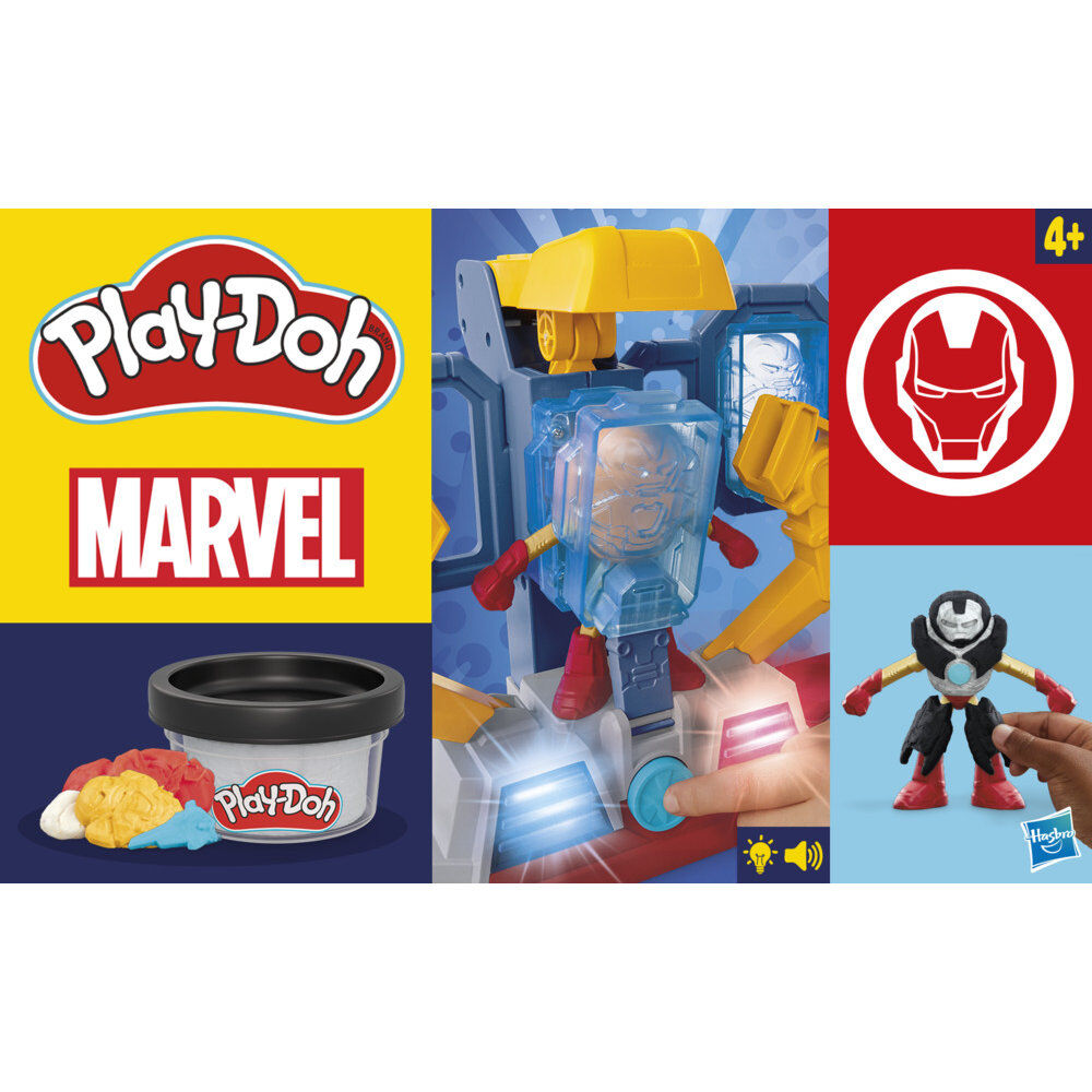 Hasbro Laboratorio de armaduras Iron Man Marvel Play-Doh (imagen 9 de 10)