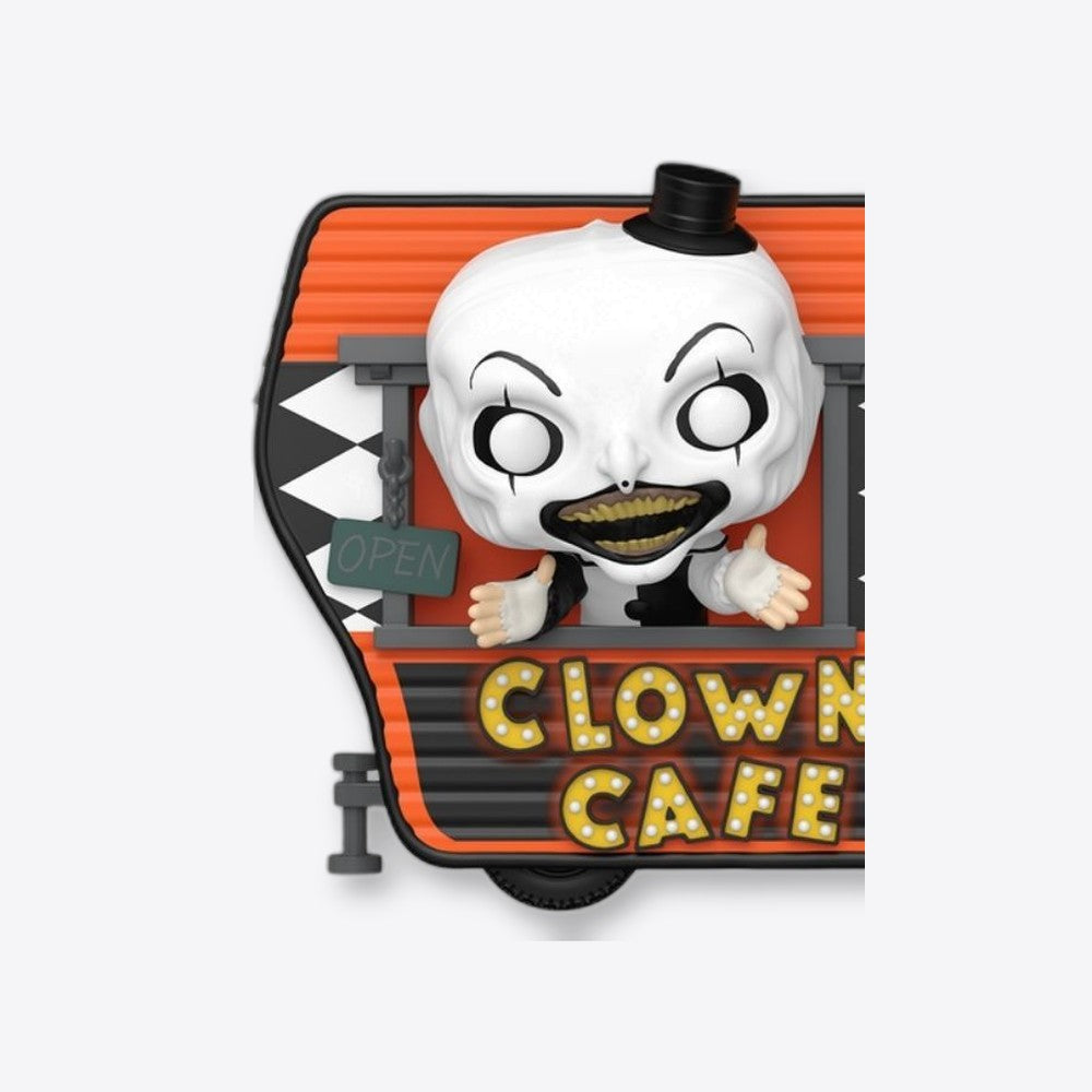 Funko Figura POP Rides Super Deluxe Terrifier 2 Art with Clown Cafe (imagen 4 de 6)
