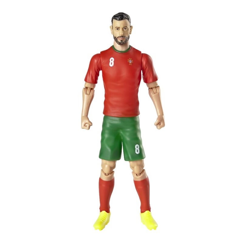 Portugal Figura Action Bruno Fernandes 20cm Colección Fútbol