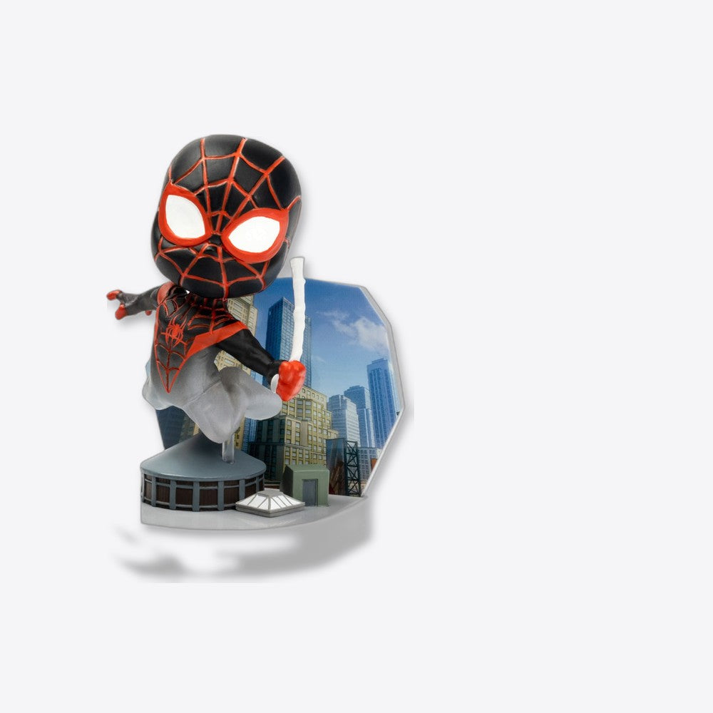 Desconocido Figura mini diorama superama the loyal subjects spider man (mini morales) con efecto camuflaje (imagen 6 de 6)