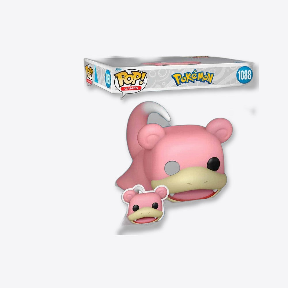 Funko Figura POP Jumbo Pokemon Slowpoke Exclusive 25cm (imagen 5 de 6)