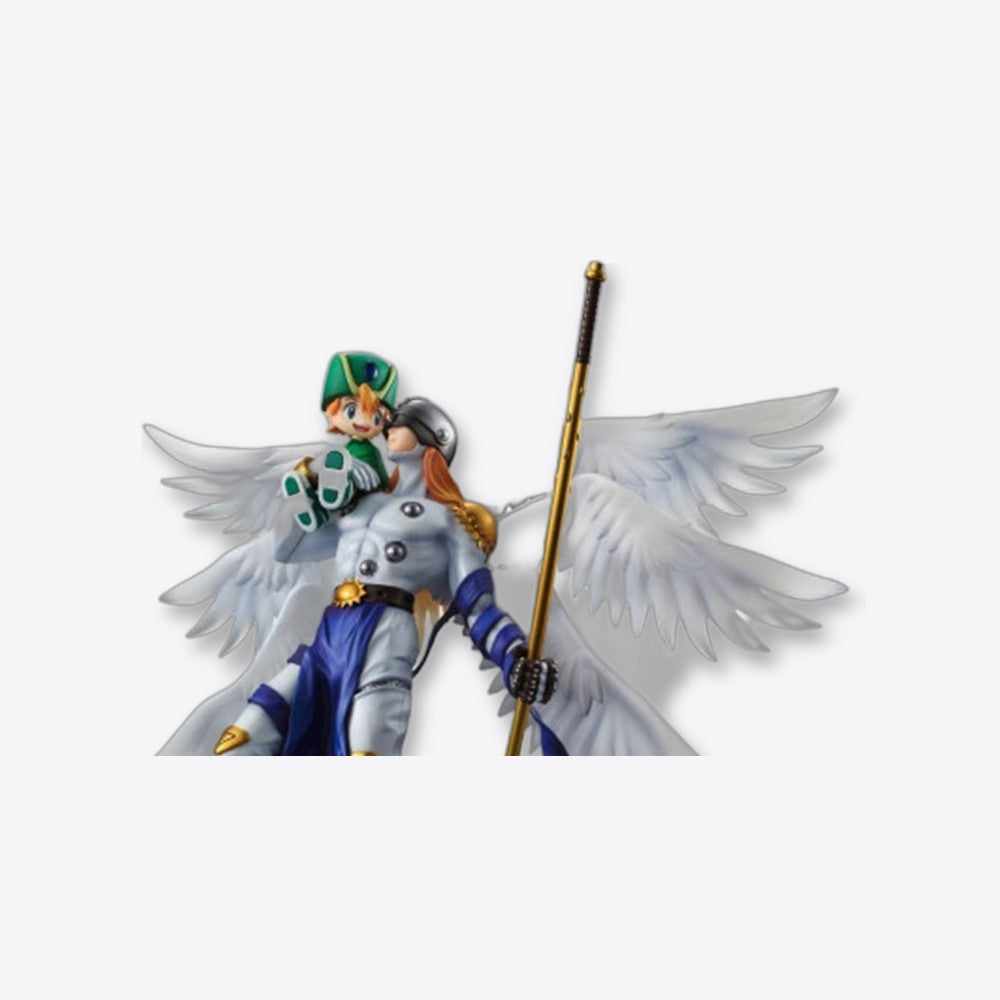 Figura megahouse digimon adventure g.e.m. angemon & takaishi takeru (imagen 3 de 6)