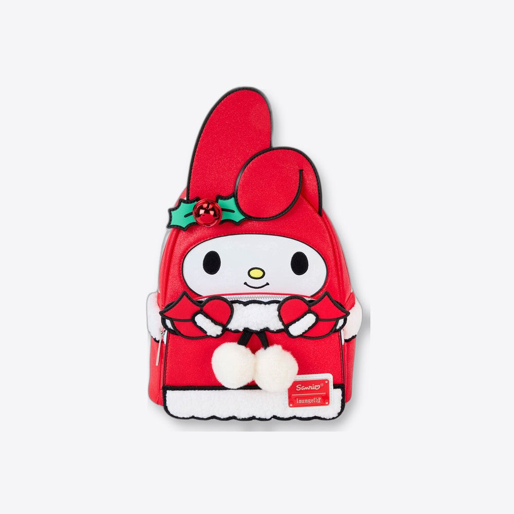 Mochila Winter My Melody Sanrio Loungefly 26cm (imagen 6 de 6)