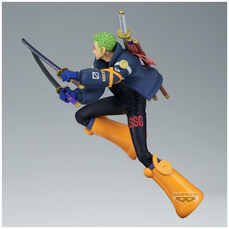Banpresto Figura Roronoa Zoro Battle Record Collection One Piece 16cm (imagen 4 de 6)