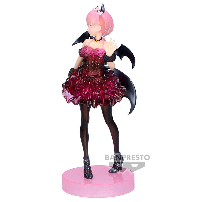 Banpresto Figura Ram Clear & Dressy Re:Zero Starting Life in Another World 22cm (imagen 4 de 6)