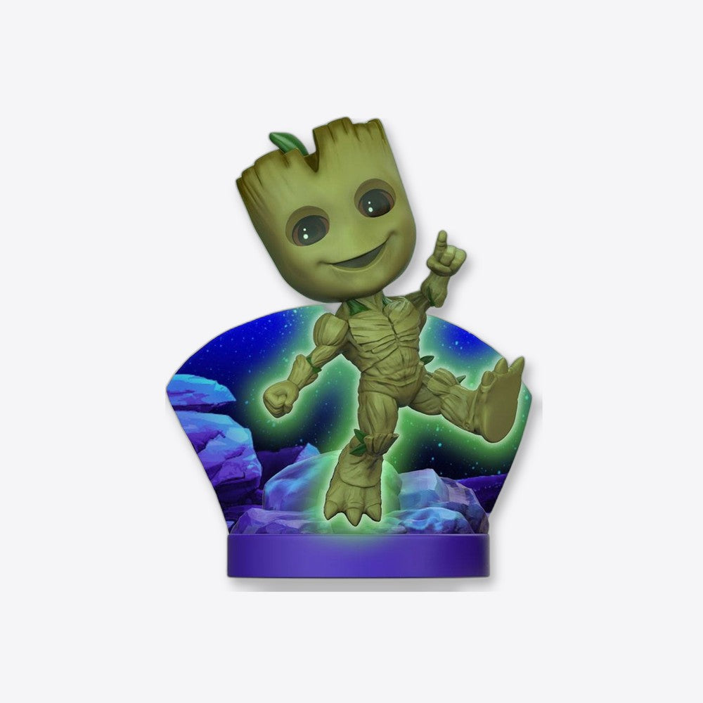 Desconocido Figura the loyal subjects mini diorama superama groot glow in the dark (imagen 2 de 6)