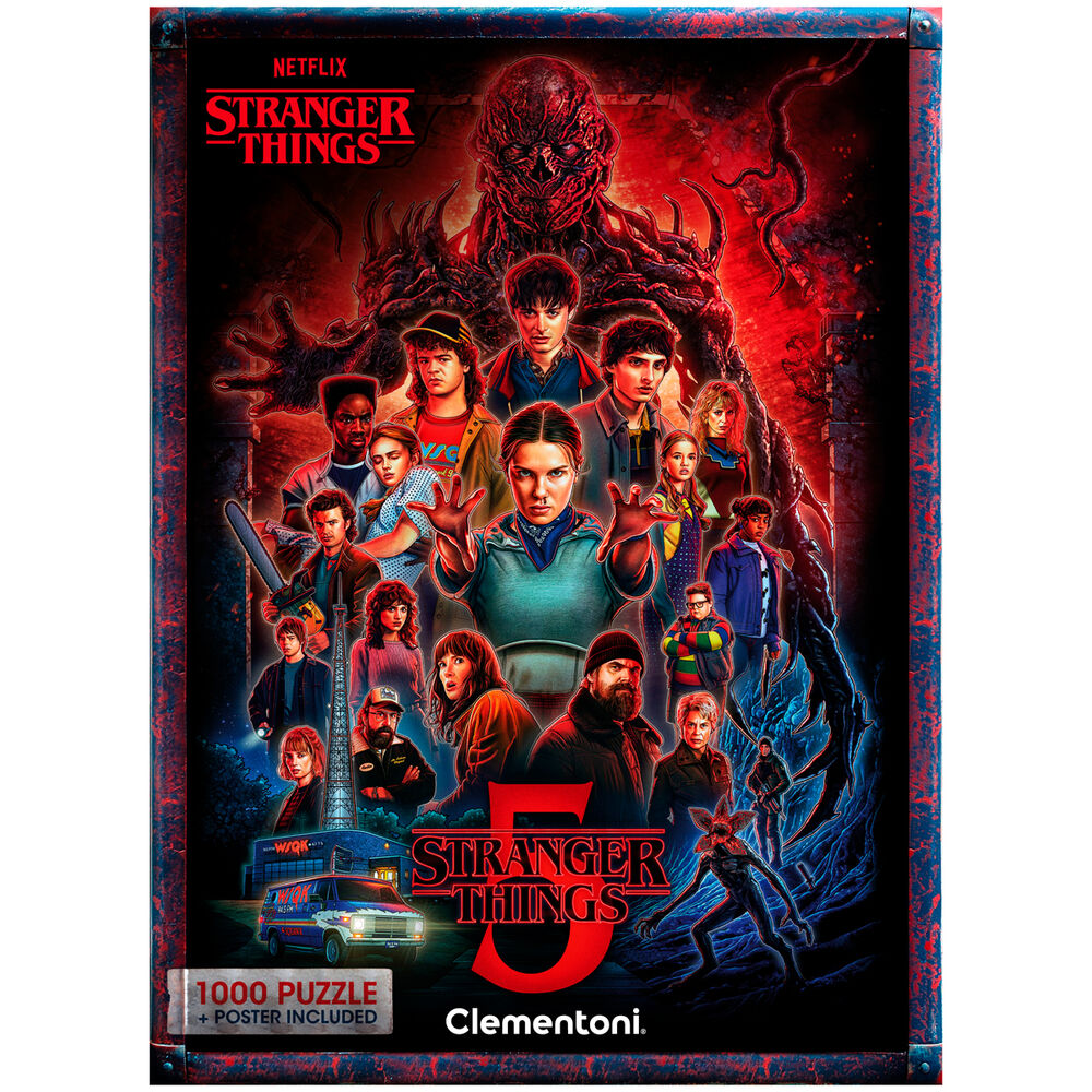Hopper - Puzzle Stranger Things 5 1000pzs | Netflix