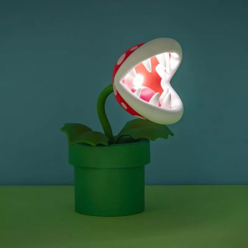 Paladone Lampara Planta Piraña Super Mario (imagen 4 de 5)