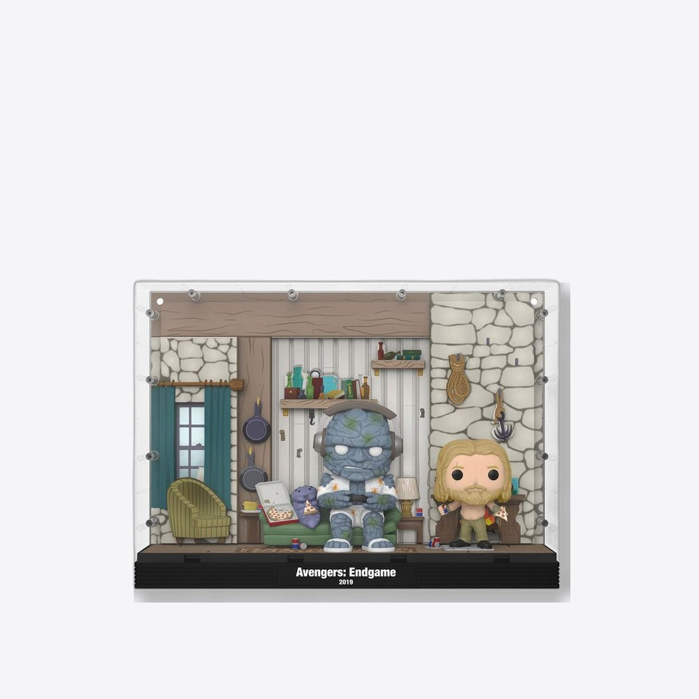 Funko pop moments deluxe marvel avengers endgame thor house 70914 (imagen 4 de 6)