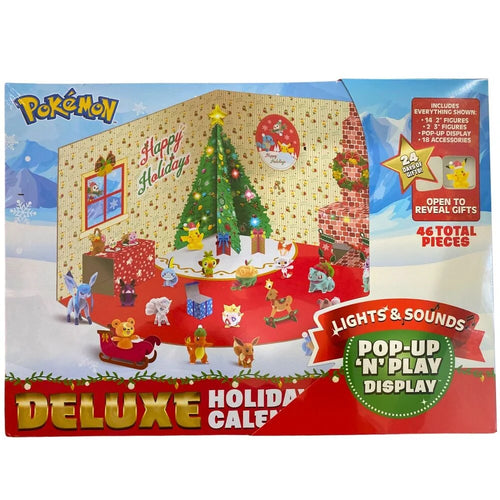 Jazwares Calendario adviento Deluxe Pokemon luces y sonido