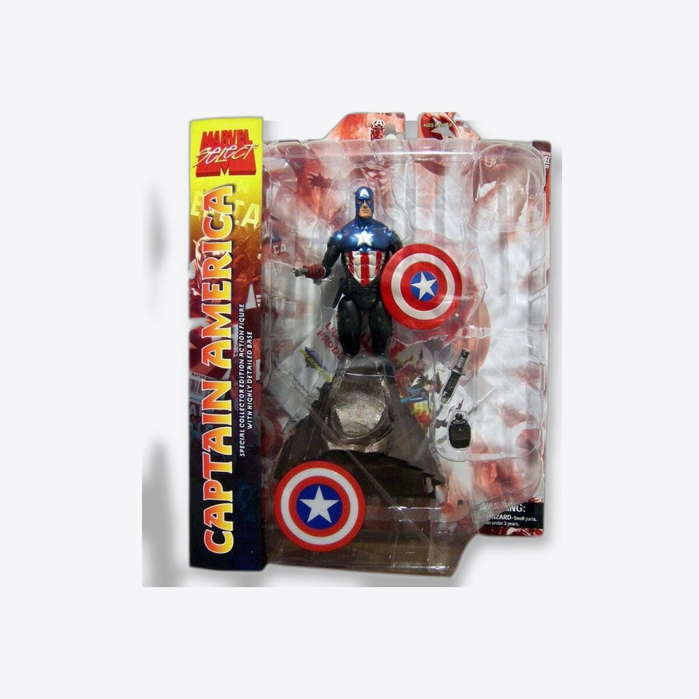 Diamond Select Figura Capitan America Marvel Select 18 cm (imagen 3 de 6)
