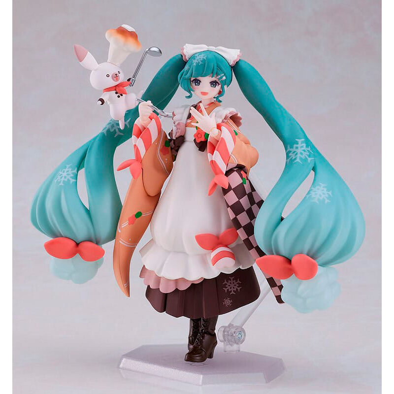 Max Factory Figura Hatsune Miku Snow Miku Winter Delicacy Character Vocal Series 01 14cm (imagen 2 de 6)