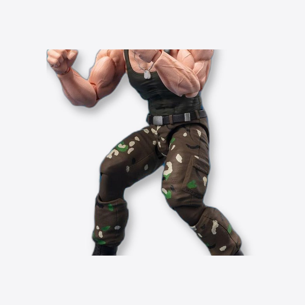 Figura tamashii nations street fighter sh figuarts guile outfit 2 ver. 16cm (imagen 5 de 6)