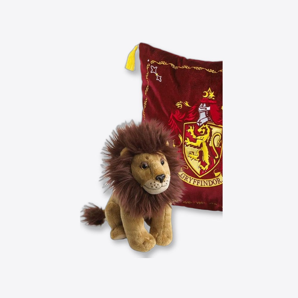 Peluche pack the noble collection harry potter leon mascota gryffindor + cojin gryffindor (imagen 3 de 6)