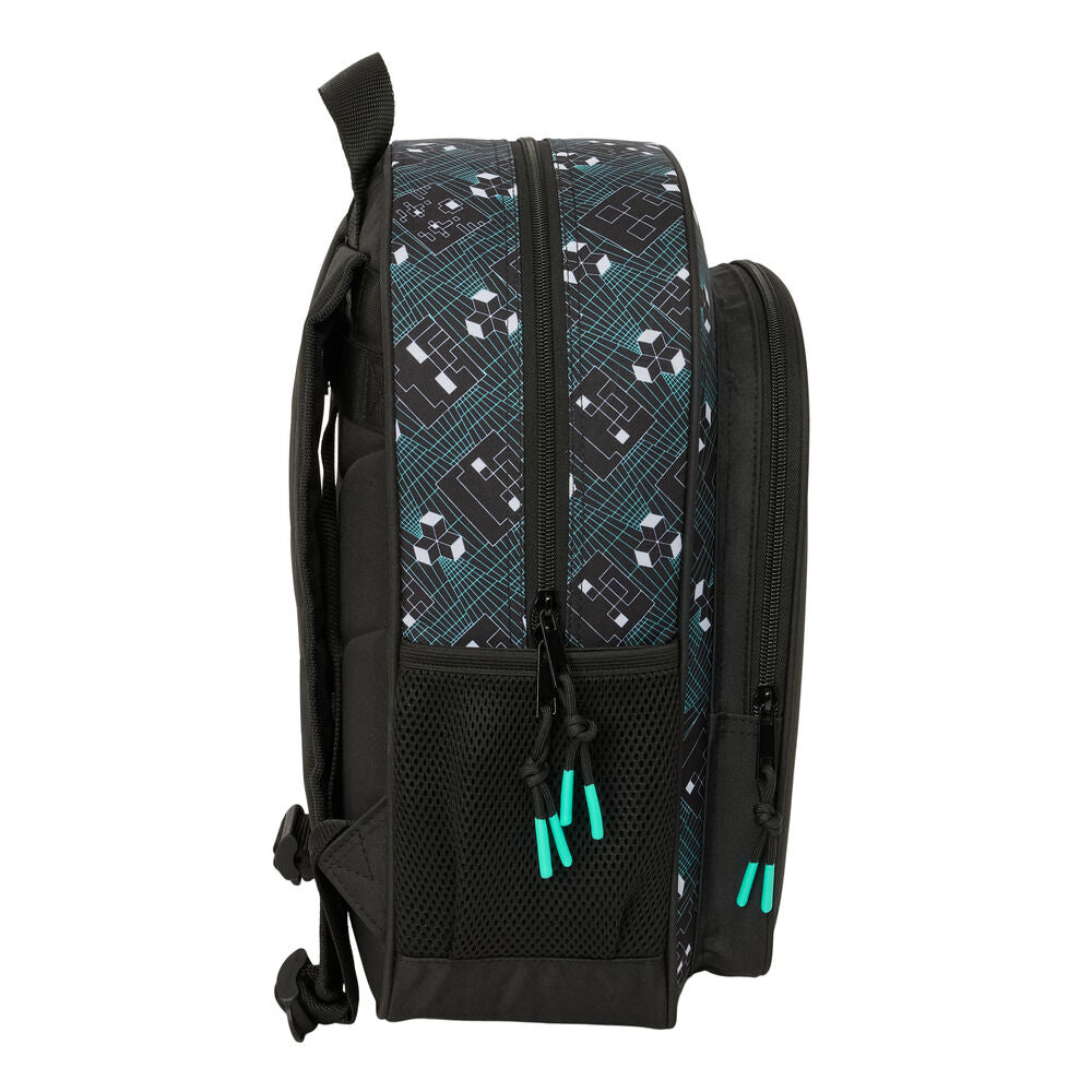 Safta Mochila Screen Minecraft 38cm adaptable (imagen 3 de 6)
