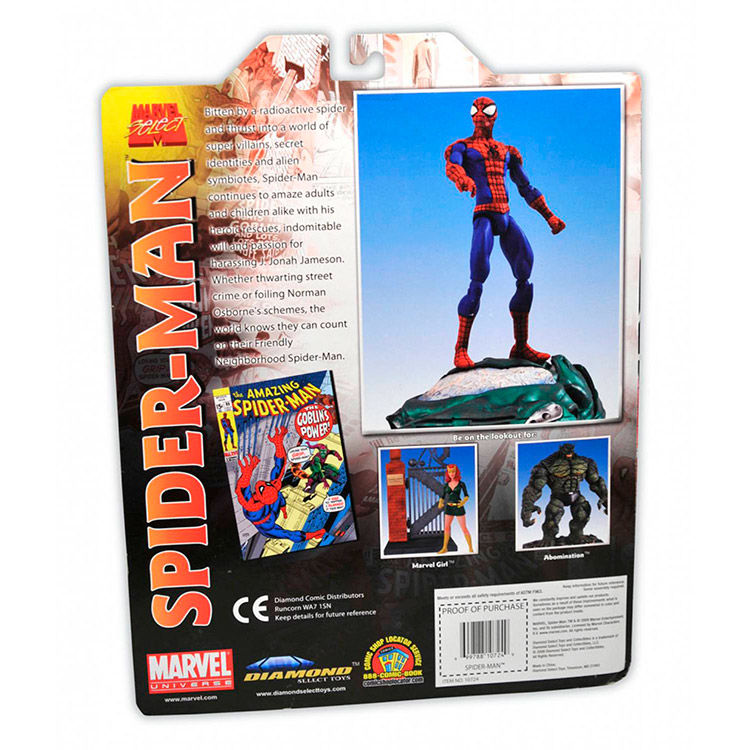 Marvel Figura Clásica Spiderman 18cm