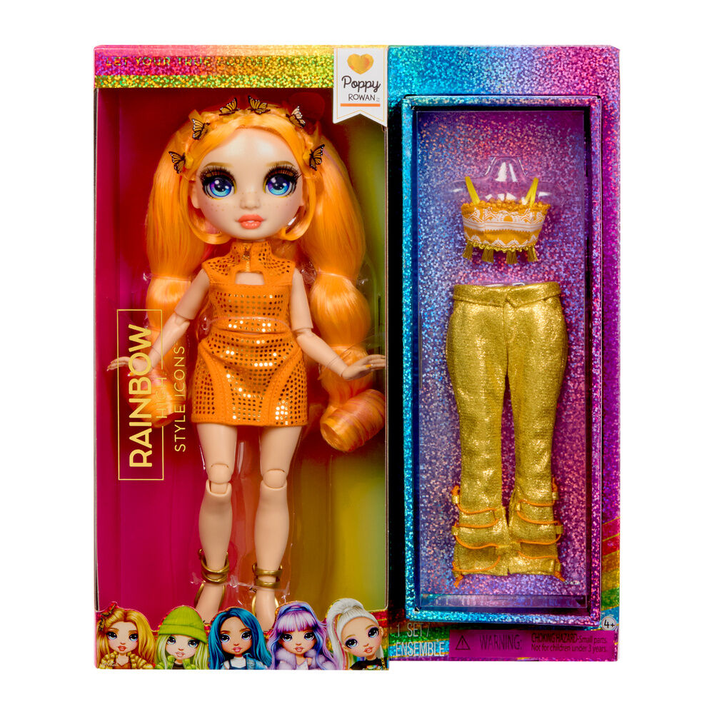 Mga Muñeca Poppy Style Icons Fashion Dolls Rainbow High