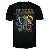 Set figura POP & Tee Marvel Infinity Saga Thanos Exclusive