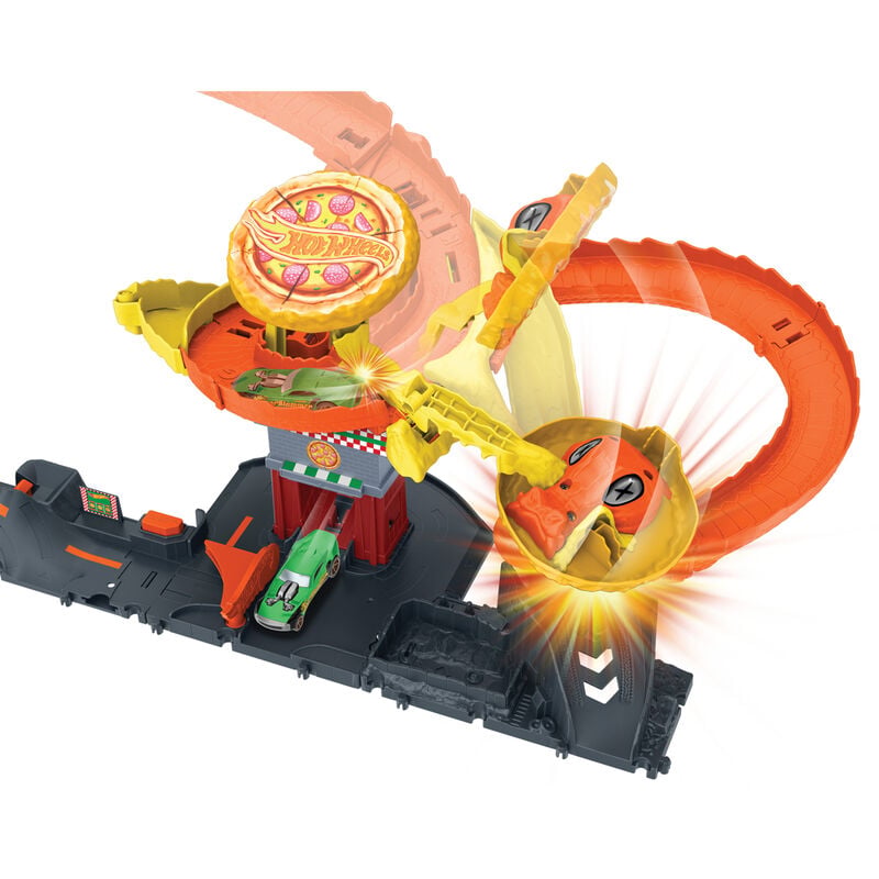 Mattel Pista Pizza Slam Ataque de Cobra Hot Wheels (imagen 4 de 4)