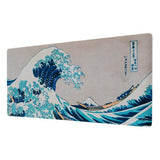 Alfombrilla Gaming La Gran Ola de Kanagawa – Hokusai 80x35cm