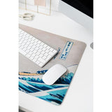 Alfombrilla Gaming La Gran Ola de Kanagawa – Hokusai 80x35cm