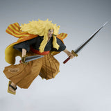 Figura Shiki El Leon Dorado Battle Record One Piece 16cm
