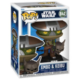 Figura POP Star Wars: The Mandalorian & Grogu - Embo & Keibu